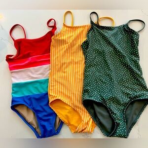 Lot of three (3) size 6/7 swimming suits!